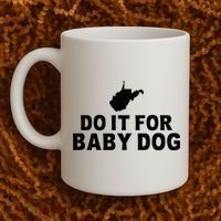Do It For Baby Dog West Virginia Big Jim Justice Coffee Mug thumb 2
