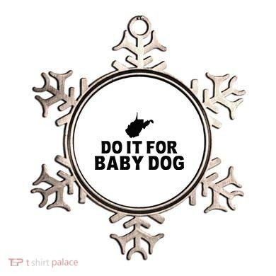 Do It For Baby Dog West Virginia Big Jim Justice Ornament