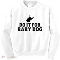 Do It For Baby Dog West Virginia Big Jim Justice Kids Sweatshirt thumb 0