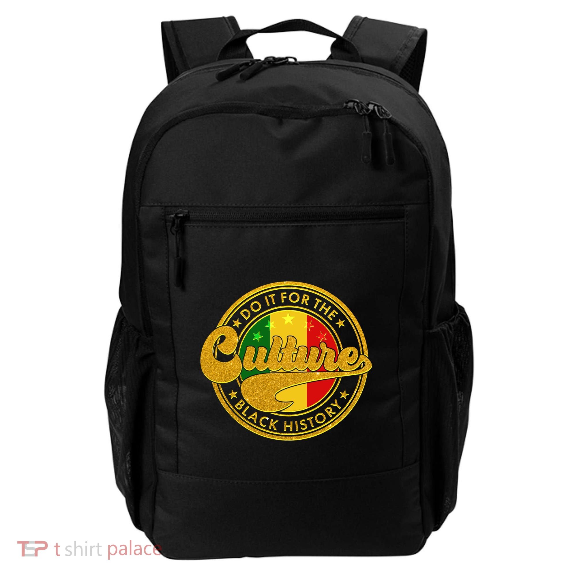 Do It For The Culture Black History Emblem Backpack