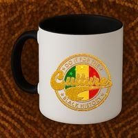 Do It For The Culture Black History Emblem Coffee Mug thumb 2