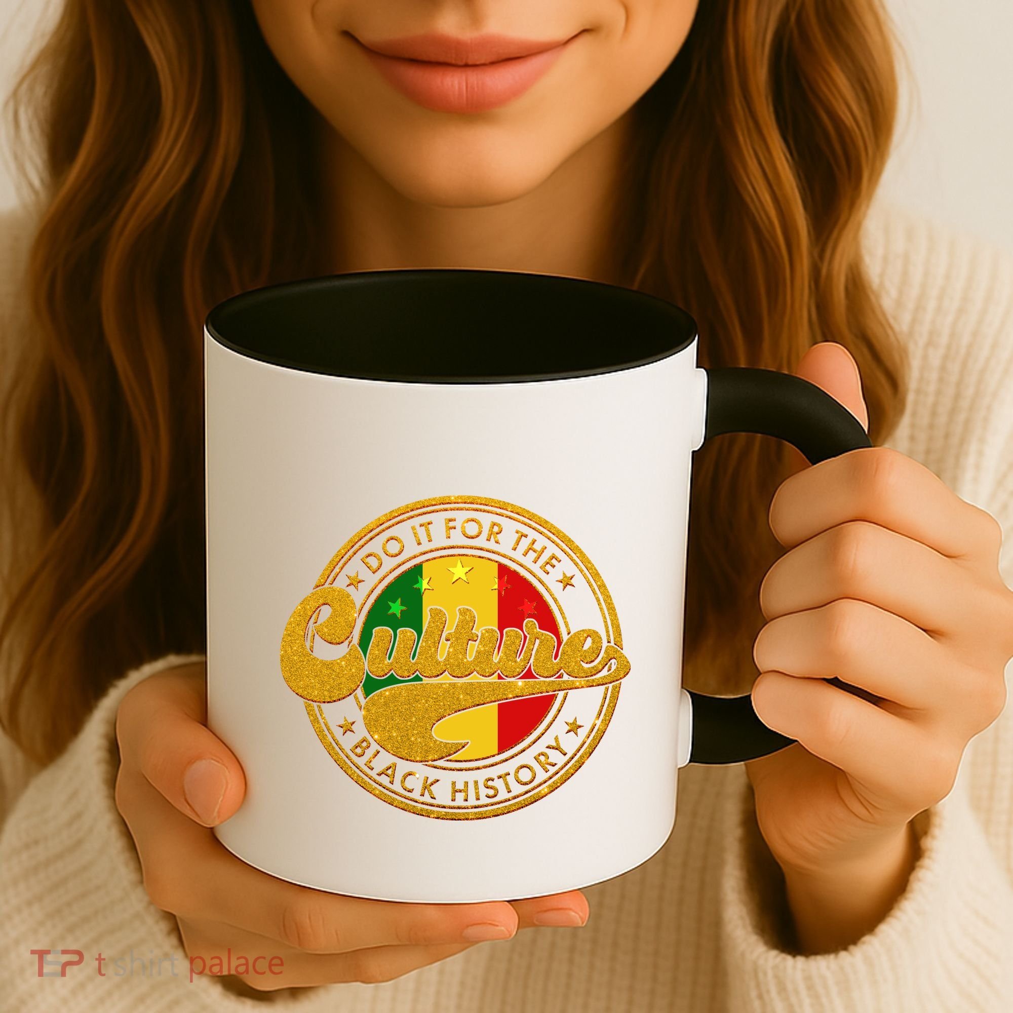 Do It For The Culture Black History Emblem Coffee Mug