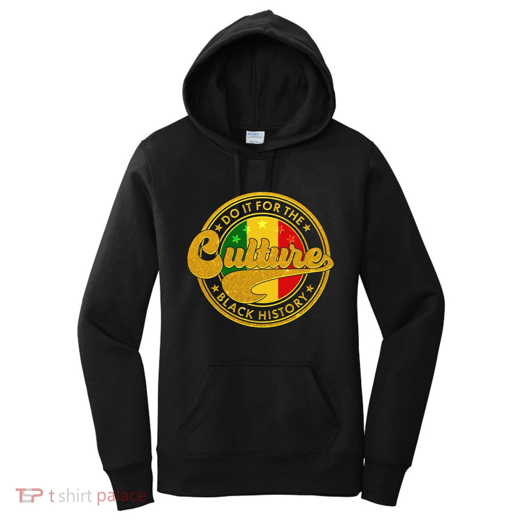 Do It For The Culture Black History Emblem Women's Hoodie