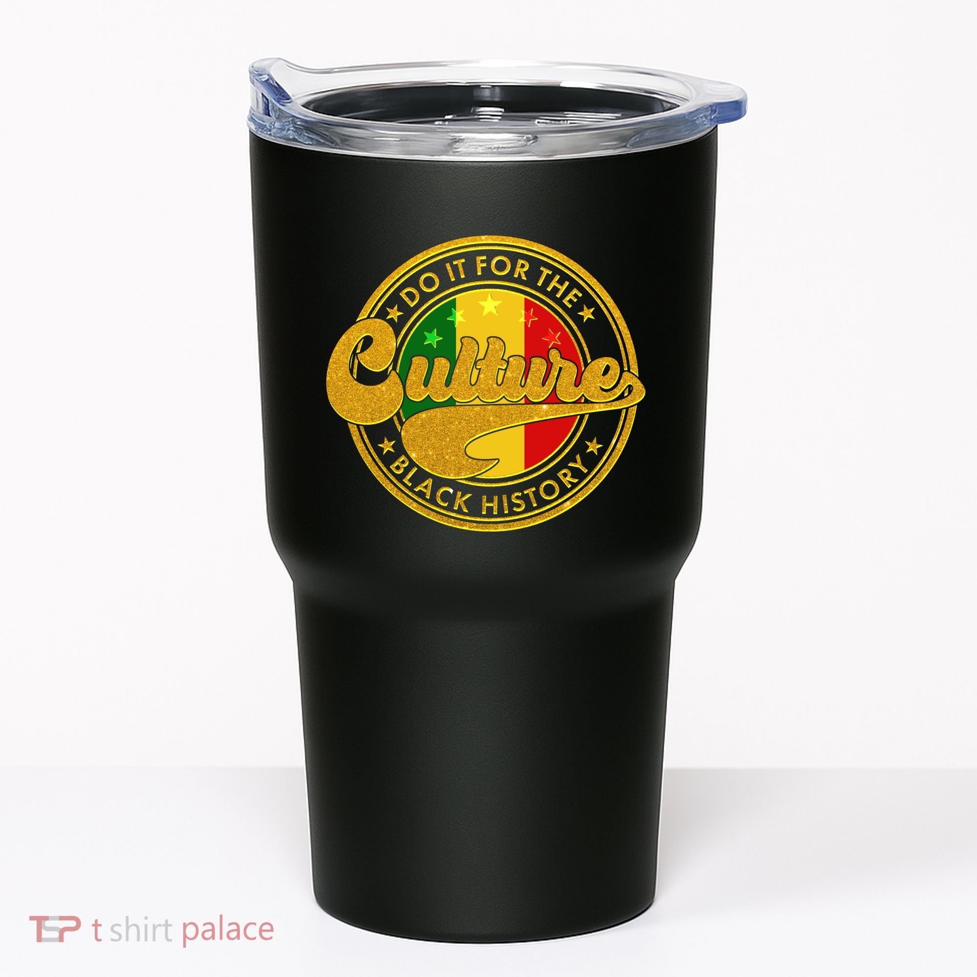 Do It For The Culture Black History Emblem Tumbler