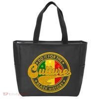 Do It For The Culture Black History Emblem Tote Bag thumb 0