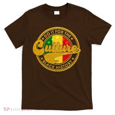 Do It For The Culture Black History Emblem T-Shirt