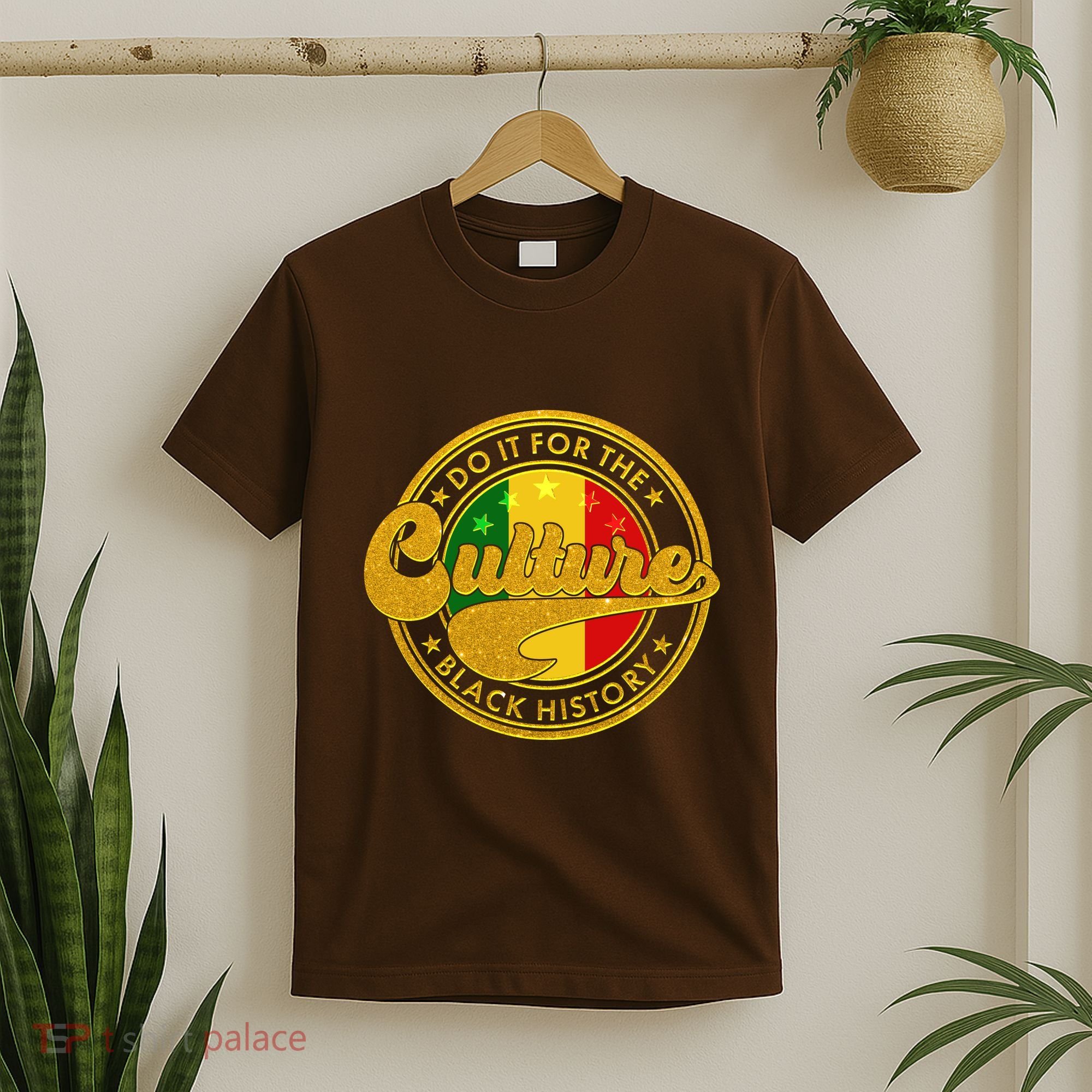 Do It For The Culture Black History Emblem T-Shirt