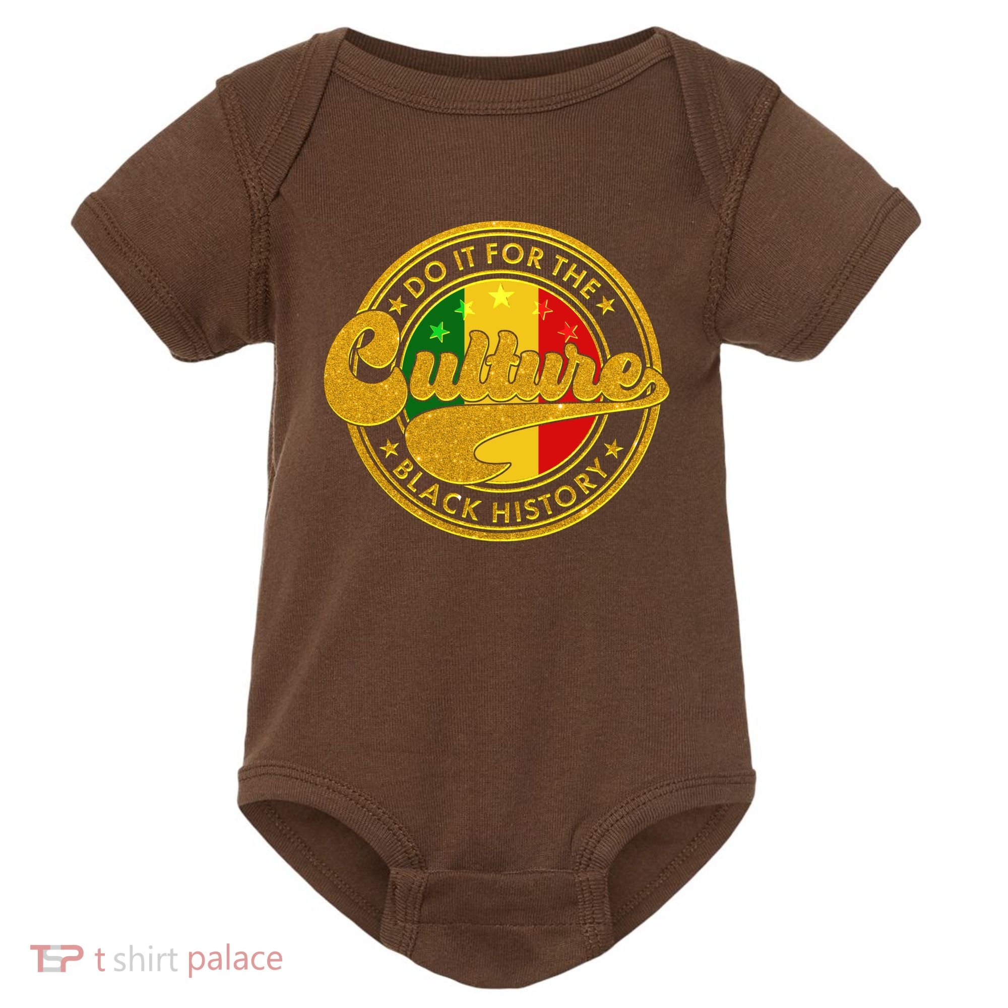 Do It For The Culture Black History Emblem Baby Bodysuit