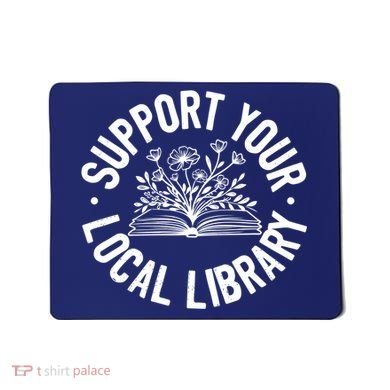 Design Ideas For Book Lovers Reading And Book Worm Mousepad