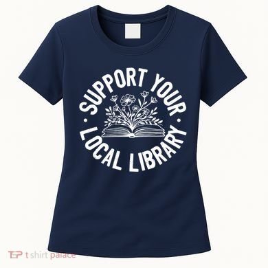 Design Ideas For Book Lovers Reading And Book Worm Women's T-Shirt