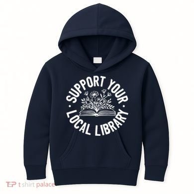 Design Ideas For Book Lovers Reading And Book Worm Kids Hoodie
