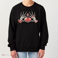 Dead Inside Funny Valentine Gift For Valentine Day Women's Sweatshirt thumb 0