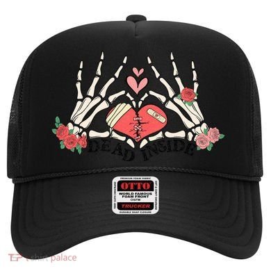 Dead Inside Funny Valentine Gift For Valentine Day Hat