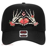 Dead Inside Funny Valentine Gift For Valentine Day Hat thumb 0