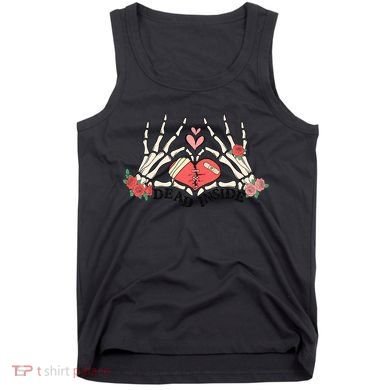 Dead Inside Funny Valentine Gift For Valentine Day Tank Top