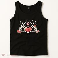 Dead Inside Funny Valentine Gift For Valentine Day Tank Top thumb 2