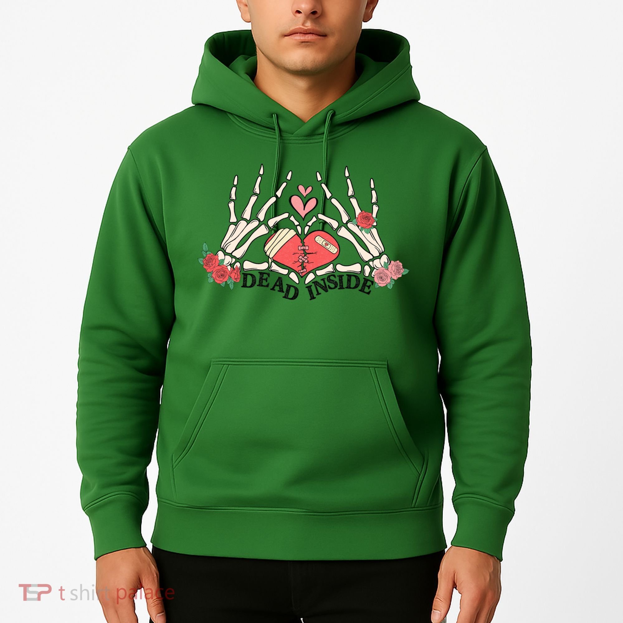 Dead Inside Funny Valentine Gift For Valentine Day Hoodie