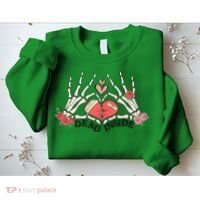 Dead Inside Funny Valentine Gift For Valentine Day Sweatshirt thumb 2