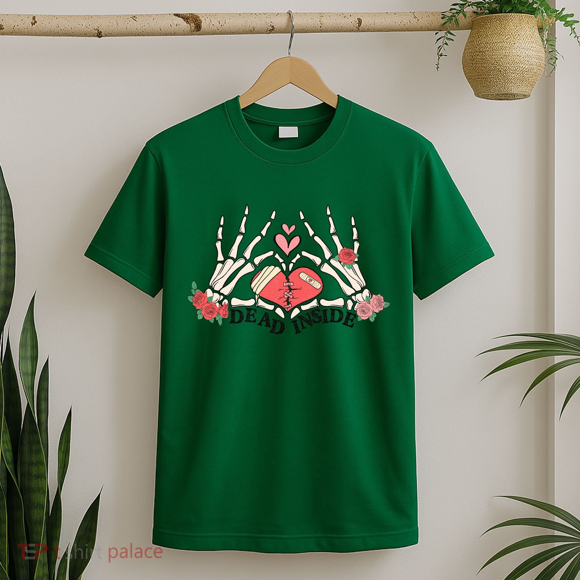 Dead Inside Funny Valentine Gift For Valentine Day T-Shirt