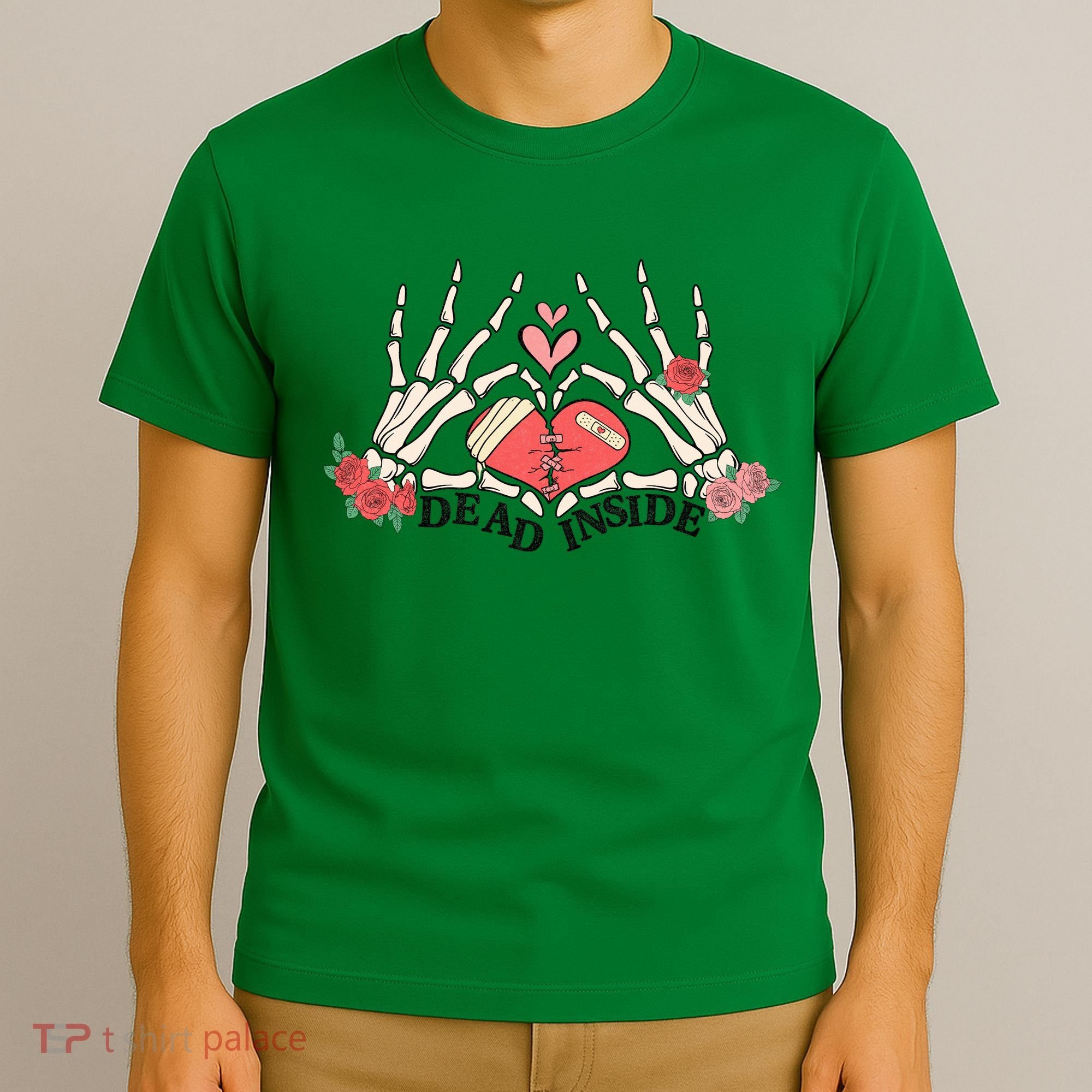 Dead Inside Funny Valentine Gift For Valentine Day T-Shirt