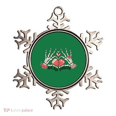 Dead Inside Funny Valentine Gift For Valentine Day Ornament