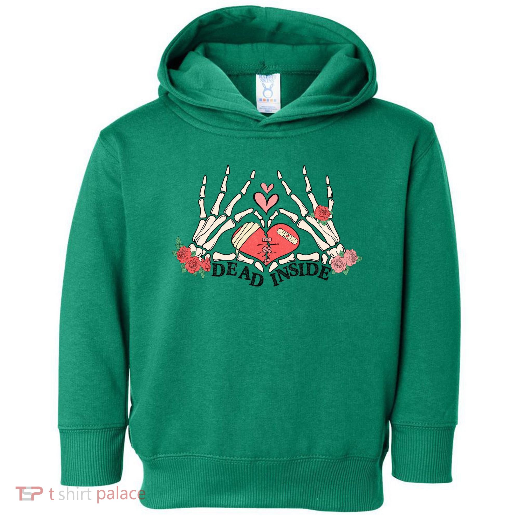 Dead Inside Funny Valentine Gift For Valentine Day Toddler Hoodie