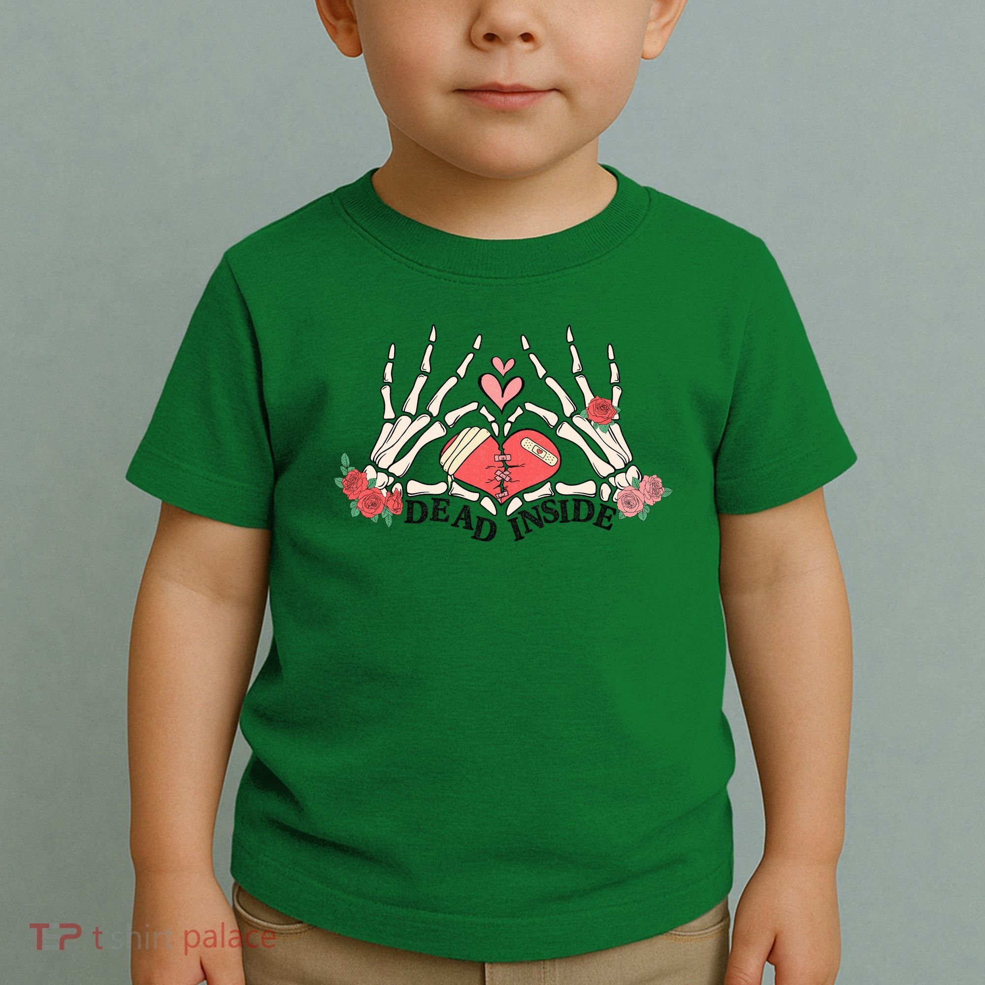 Dead Inside Funny Valentine Gift For Valentine Day Toddler T-Shirt