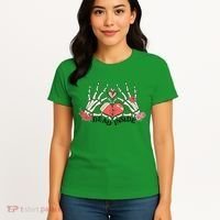 Dead Inside Funny Valentine Gift For Valentine Day Women's T-Shirt thumb 4