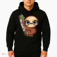 Do I Have To Funny Sloth Hoodie thumb 2