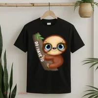 Do I Have To Funny Sloth T-Shirt thumb 2