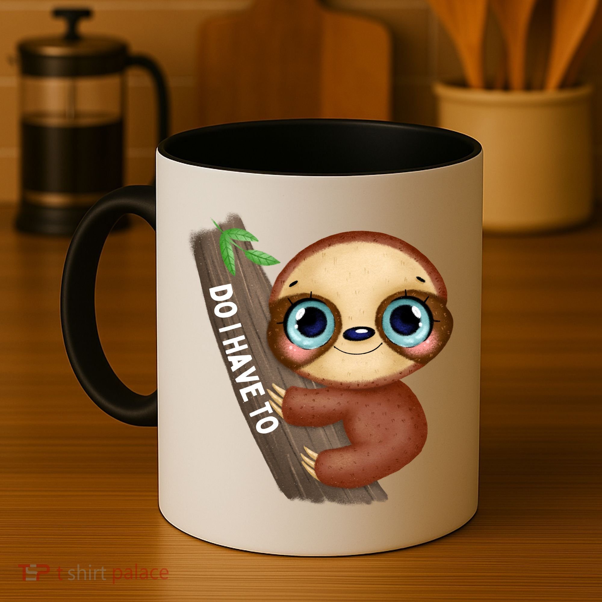 Do I Have To Funny Sloth Coffee Mug