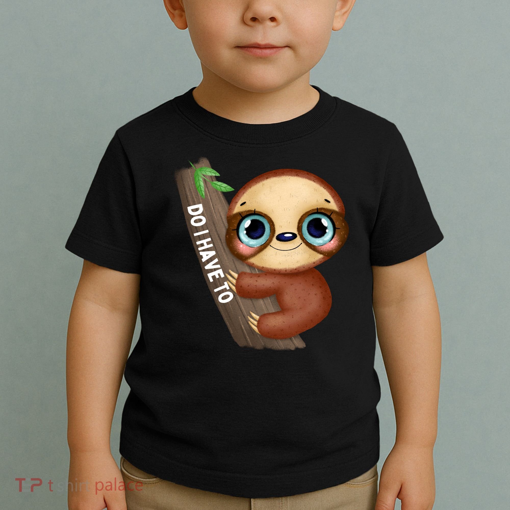 Do I Have To Funny Sloth Toddler T-Shirt