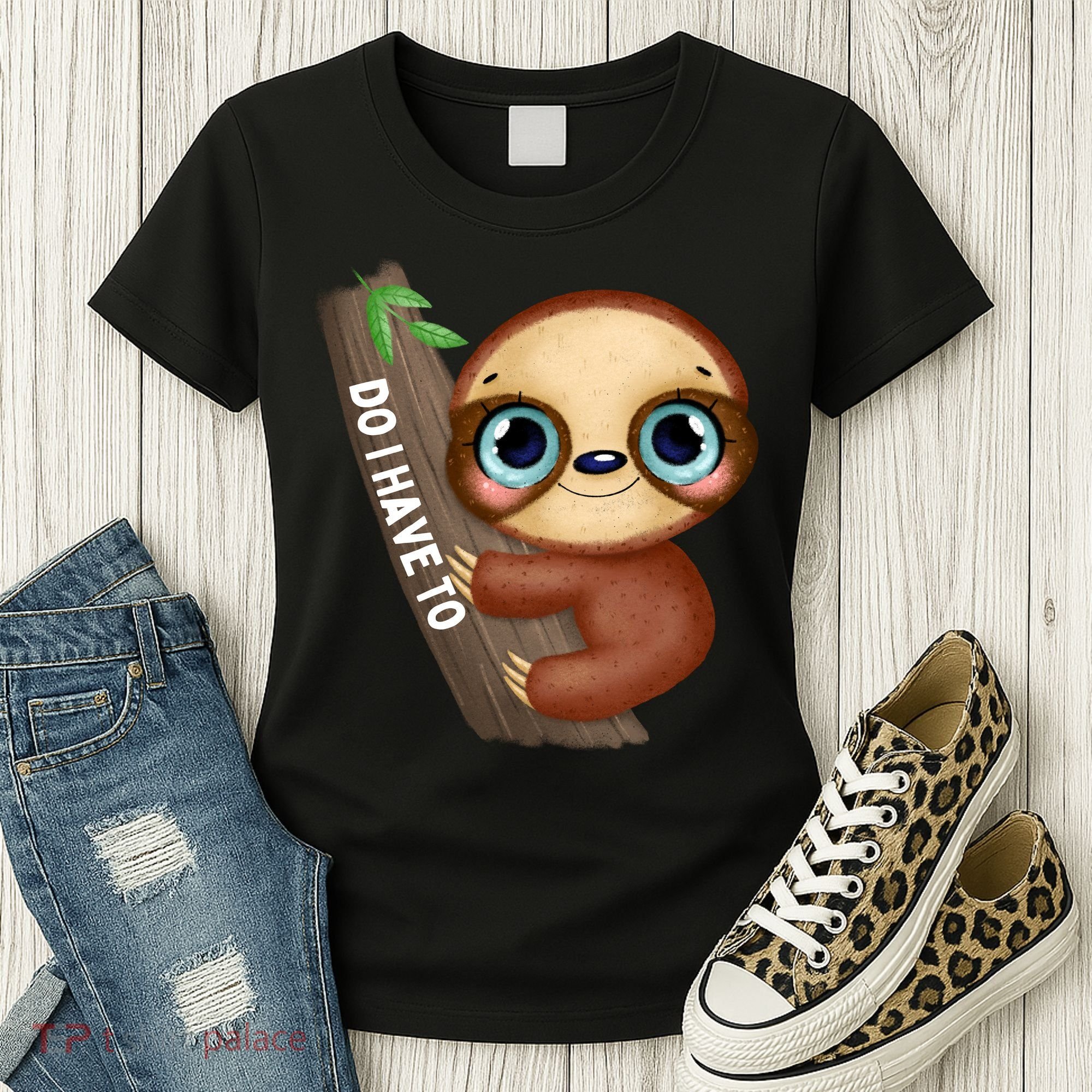 Do I Have To Funny Sloth Women's T-Shirt