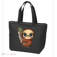 Do I Have To Funny Sloth Tote Bag thumb 3