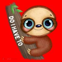 Do I Have To Funny Sloth Santa Hat thumb 1