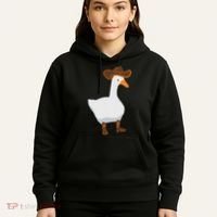 Duck In His Cowboy Hat Goose In Boots Hoodie thumb 5