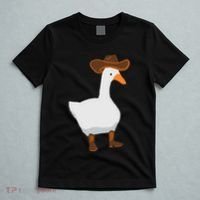 Duck In His Cowboy Hat Goose In Boots T-Shirt thumb 5
