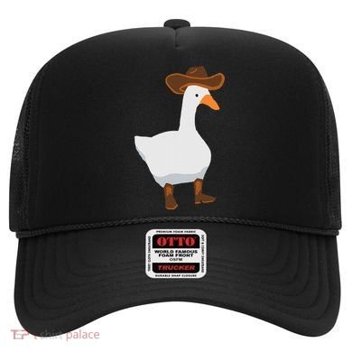 Duck In His Cowboy Hat Goose In Boots Hat