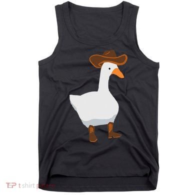 Duck In His Cowboy Hat Goose In Boots Tank Top