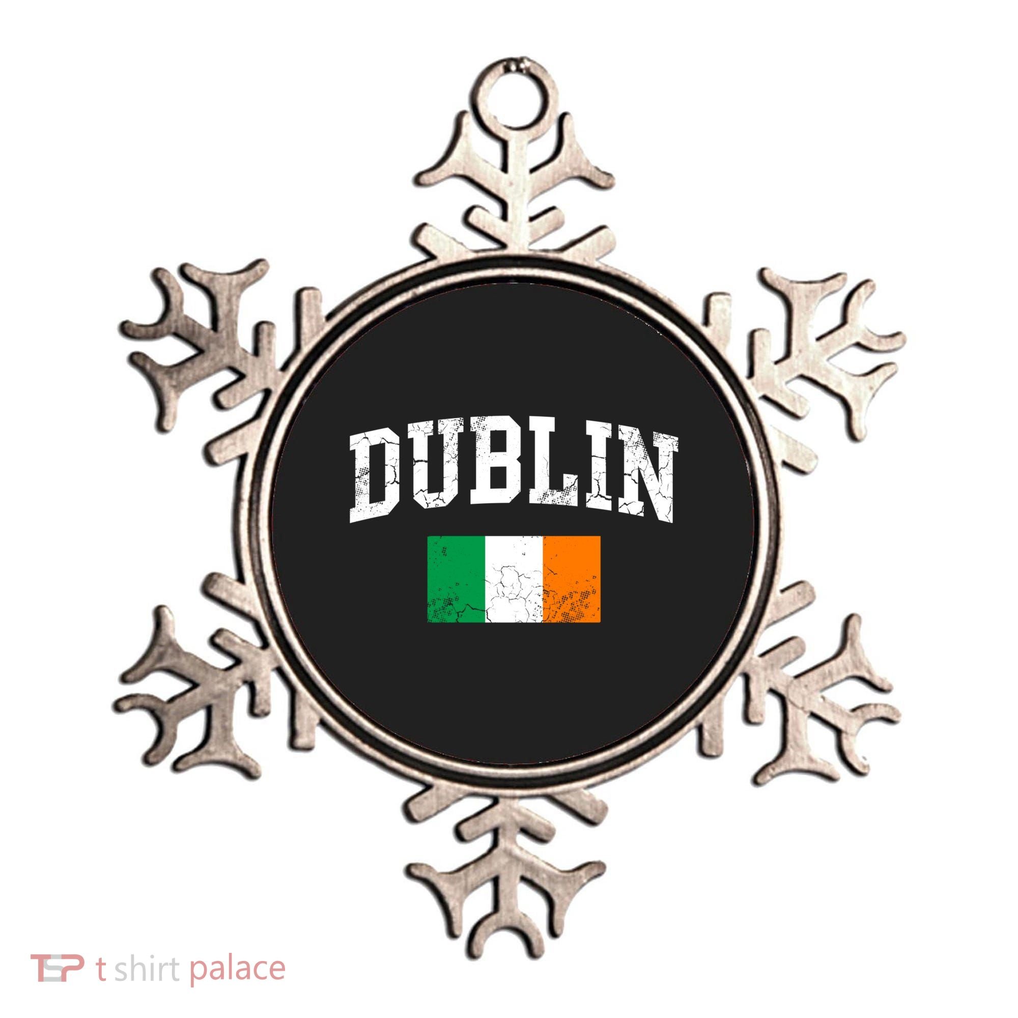 Dublin Ireland Irish Flag St Patrick's Day Men Women Kids Gift Ornament