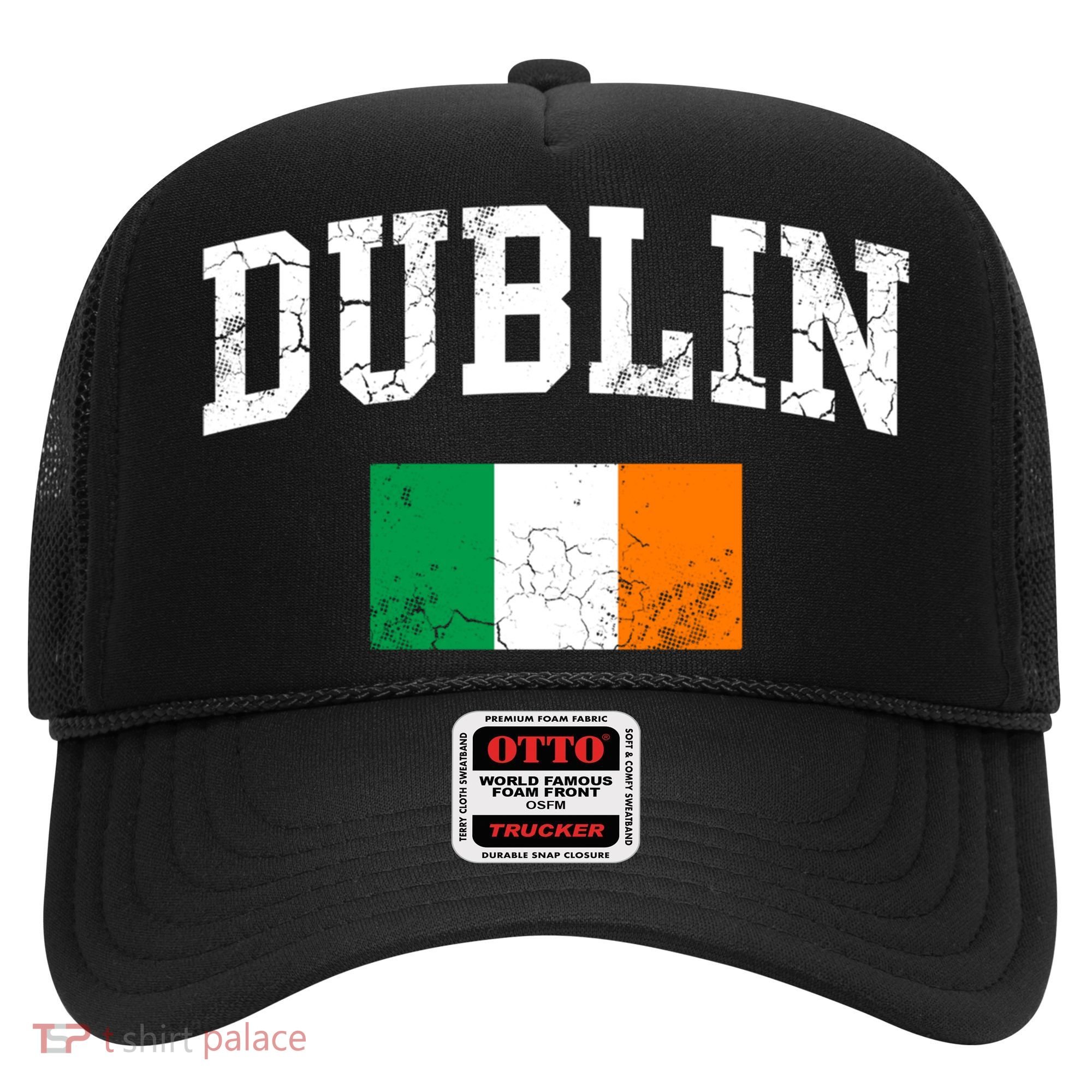 Dublin Ireland Irish Flag St Patrick's Day Men Women Kids Gift Hat