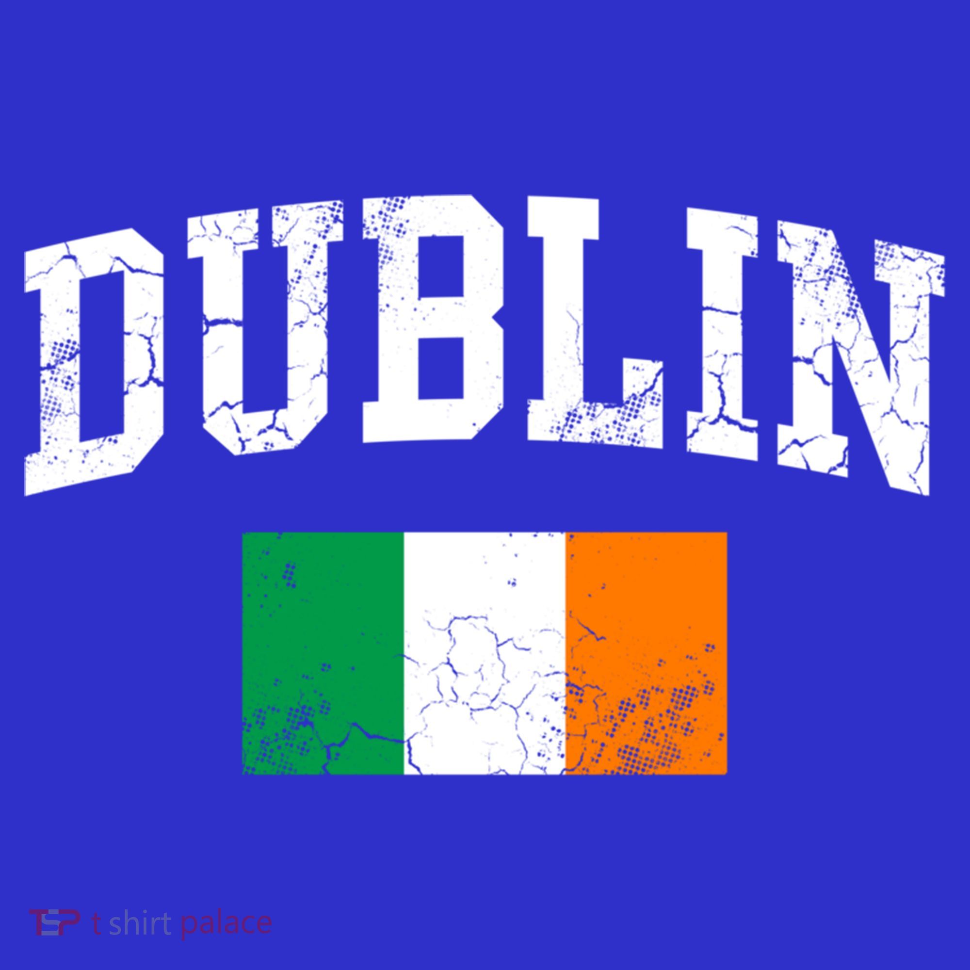 Dublin Ireland Irish Flag St Patrick's Day Men Women Kids Gift Apron