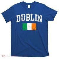 Dublin Ireland Irish Flag St Patrick's Day Men Women Kids Gift T-Shirt thumb 0