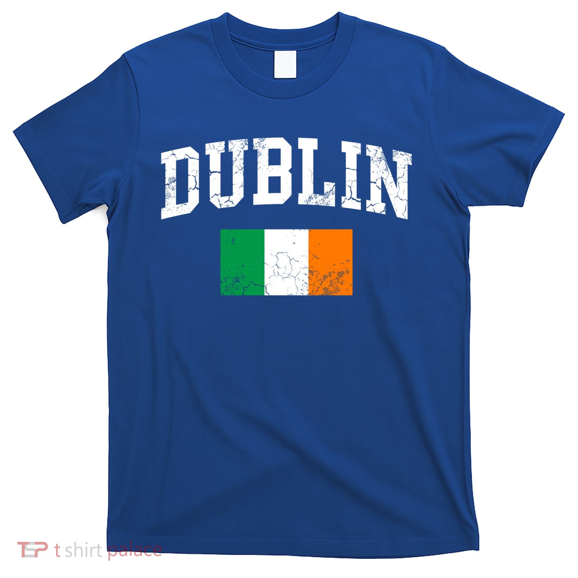 Dublin Ireland Irish Flag St Patrick's Day Men Women Kids Gift T-Shirt