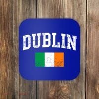 Dublin Ireland Irish Flag St Patrick's Day Men Women Kids Gift Coaster thumb 0