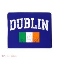 Dublin Ireland Irish Flag St Patrick's Day Men Women Kids Gift Mousepad thumb 0
