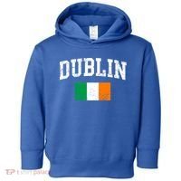 Dublin Ireland Irish Flag St Patrick's Day Men Women Kids Gift Toddler Hoodie thumb 0