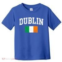 Dublin Ireland Irish Flag St Patrick's Day Men Women Kids Gift Toddler T-Shirt thumb 0
