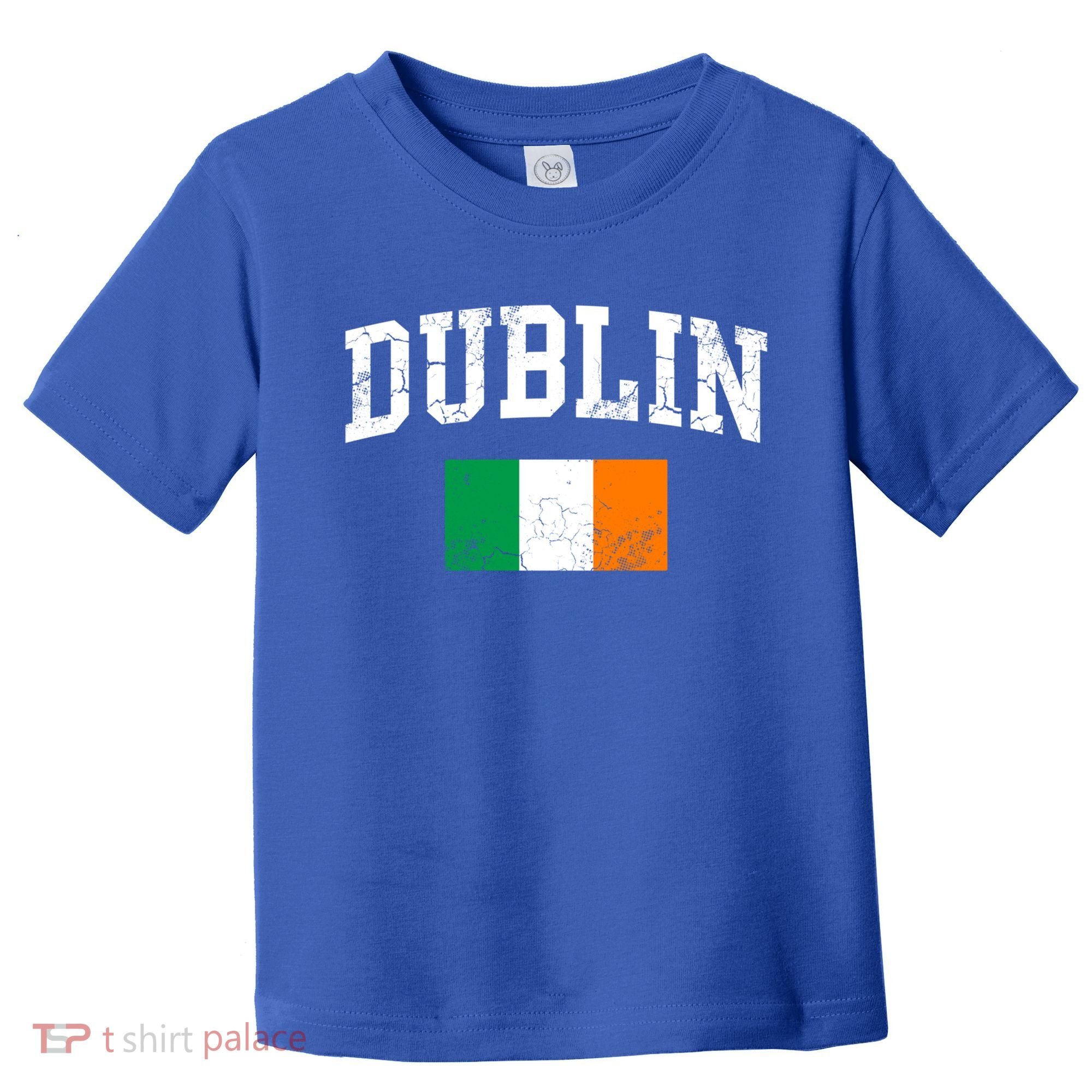 Dublin Ireland Irish Flag St Patrick's Day Men Women Kids Gift Toddler T-Shirt