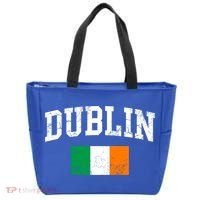 Dublin Ireland Irish Flag St Patrick's Day Men Women Kids Gift Tote Bag thumb 0